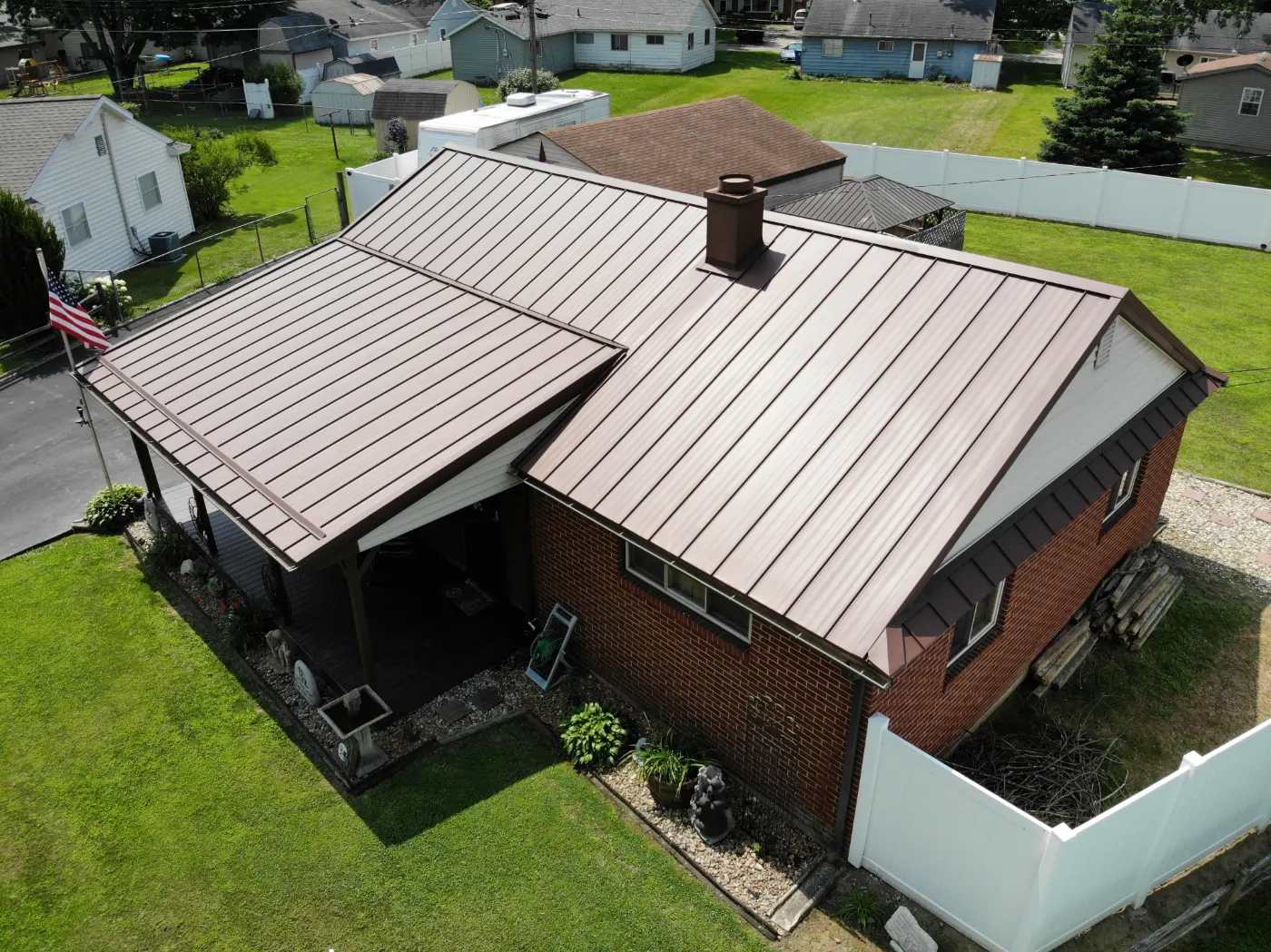 Commercial roof inspection documented in Olive Branch Manor