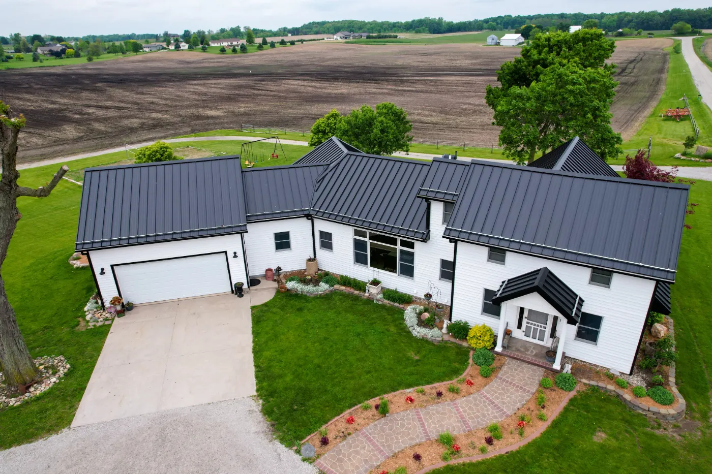 Commercial roof inspection documented in Olive Branch Manor